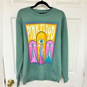 Pink Floyd Graphic Green Sweatshirt